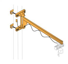 Насценны кран з ручным кручэннем