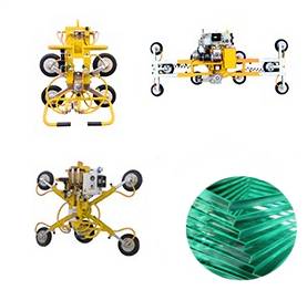 Вакуумны пад'ёмнік - захопнікі - прысоскі для шкла / лістоў шкла